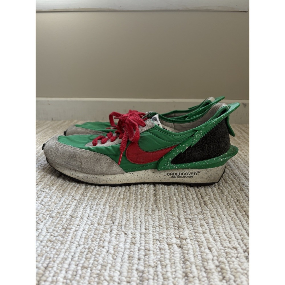 Nike x Undercover Daybreak Shoes Lucky Green Red Men's Size 12.5 CJ3295-300